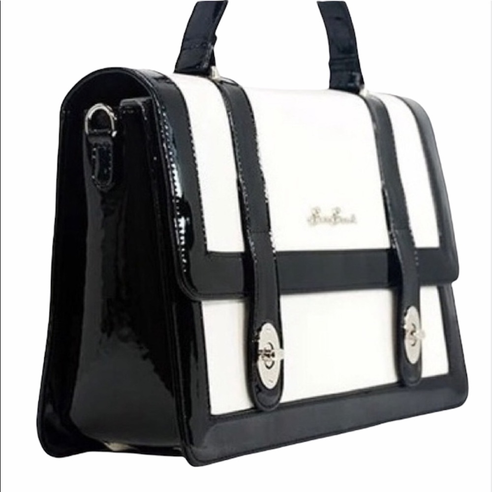 Bettie Bag Black/White Handbag - Picture 2 of 7